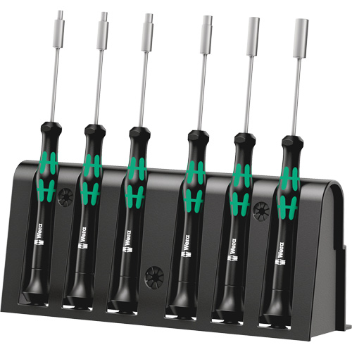 Micro Series Nut Driver Set, 6, Non Magnetic, Metric Mukwa Safety Services