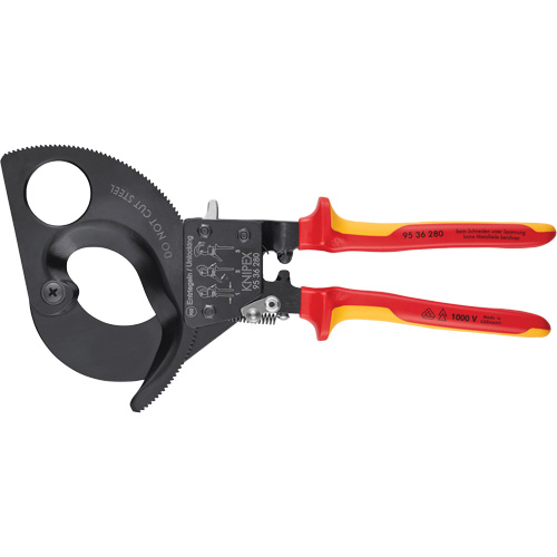 Insulated Ratcheting Cable Cutters Mukwa Safety Services