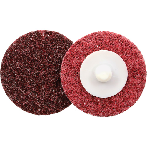 Disque de conditionnement de surface &agrave; remplacement rapide Standard Abrasives, 2" dia., Grain Moyen, Oxyde d'aluminium Mukwa Safety Services