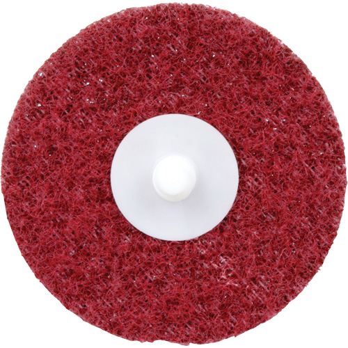 Disque de conditionnement de surface &agrave; remplacement rapide Standard Abrasives, 3" dia., Grain Moyen, Oxyde d'aluminium Mukwa Safety Services