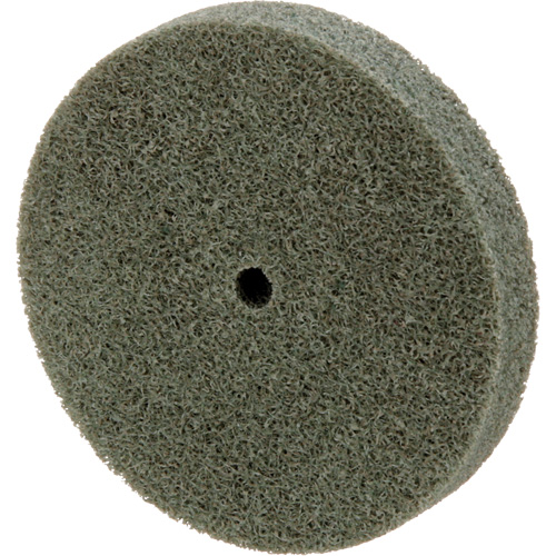 Standard Abrasives 500 Series Soft Density Unitized Wheels, 3" x 1/2", 1/4" Arbor, Medium Grit, Aluminum Oxide Mukwa Safety Services