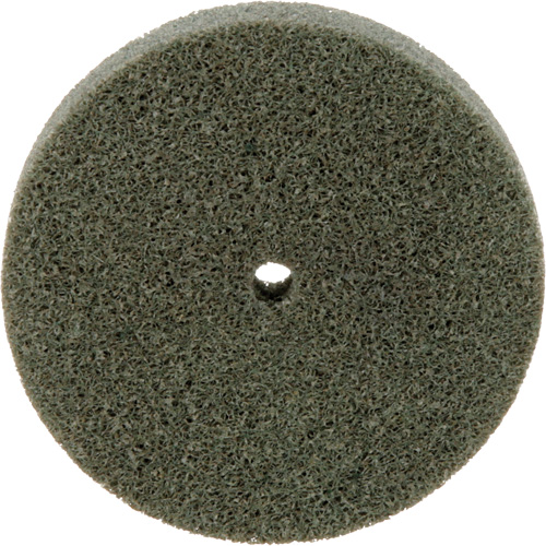 Standard Abrasives 500 Series Soft Density Unitized Wheels, 3" x 1/2", 1/4" Arbor, Medium Grit, Aluminum Oxide Mukwa Safety Services