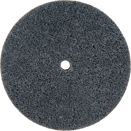 Standard Abrasives 500 Series Soft Density Unitized Wheels, 3" x 1/2", 1/4" Arbor, Fine Grit, Silicon Carbide Mukwa Safety Services