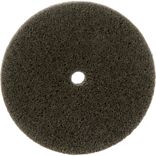 Standard Abrasives Unitized Wheel, 3" x 1/4", 1/4" Arbor, Fine Grit, Aluminum Oxide Mukwa Safety Services