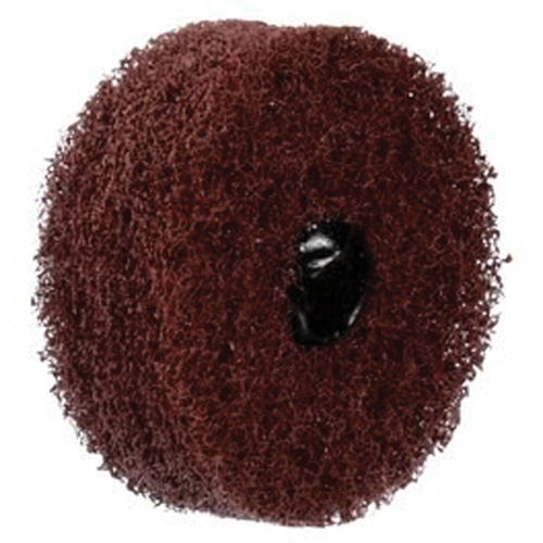Standard Abrasives Buff & Blend Wheel, 3" Dia. x 3" W, 1/4" Arbor, Aluminum Oxide Mukwa Safety Services