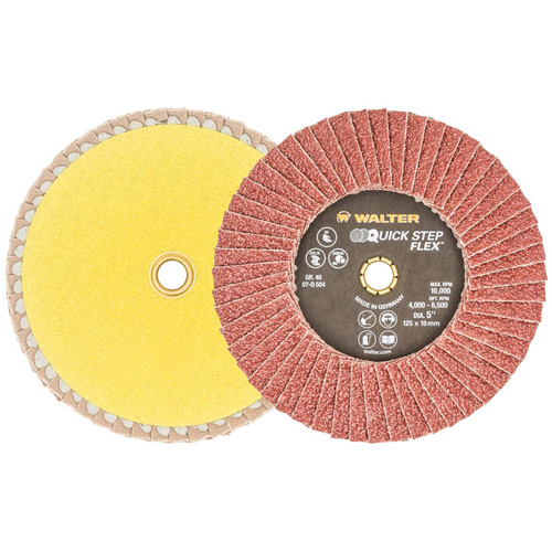 QUICK-STEP FLEX, 5" x Type 29, Grain 40, Oxyde d'aluminium Mukwa Safety Services