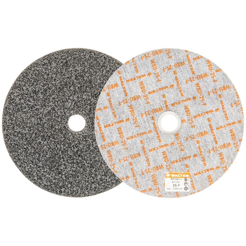 Blendex U Finishing Wheel, 6" Dia., 2SF Grit, Silicon Carbide Mukwa Safety Services