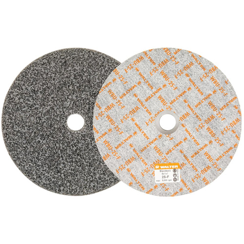 Disque de finition Blendex U, 6" dia., Grain 2SF, Carbure de silicium Mukwa Safety Services