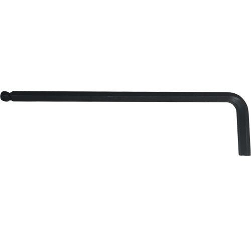 Balldrive Hex Key, Hex End, 3 mm x 3.88" L, L Shape Mukwa Safety Services