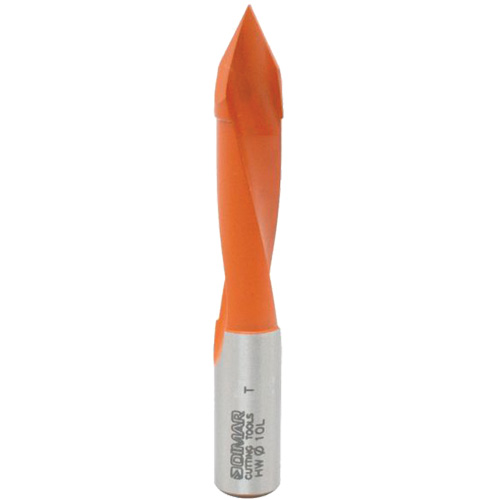 Through-Hole Carbide Tipped Drill, 2/5" Diameter Mukwa Safety Services
