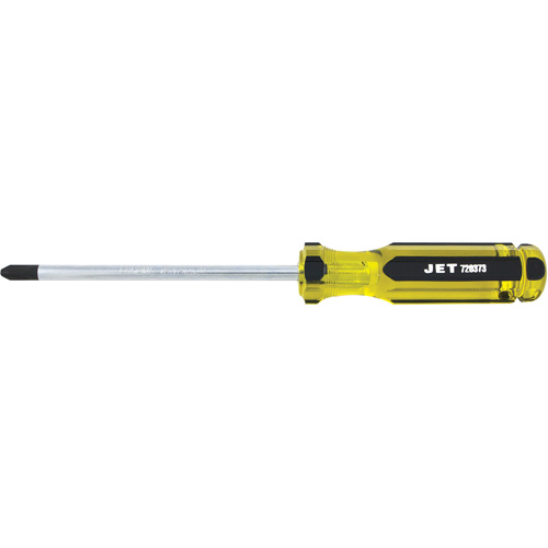 Tournevis Phillips avec manche g&eacute;ant, #3, 6" l, Prise Plastique/Acier/Aluminium/Bois/Coussin&eacute;e/Magn&eacute;tique/Bois Mukwa Safety Services