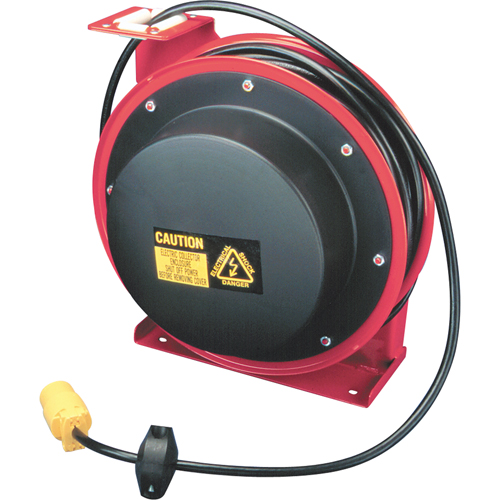 Enrouleurs de c&acirc;ble, 50', SJTOW, Calibre de 16/3, 13 A Mukwa Safety Services