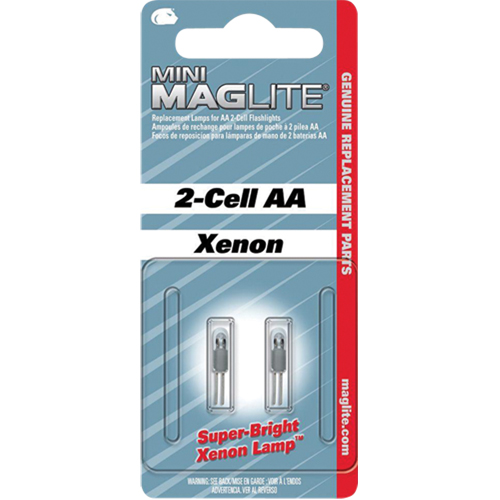 Ampoule de rechange pour lampe de poche Mini MagliteAAA &agrave; 2 piles Mukwa Safety Services