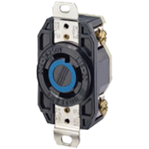 Prise encastr&eacute;e mise &agrave; la terre simple &agrave; trois bornes et quatre fils Mukwa Safety Services