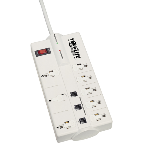 Protect-It Surge Suppressors, 8 Outlets, 2160, 1800 W, 8' Cord Mukwa Safety Services