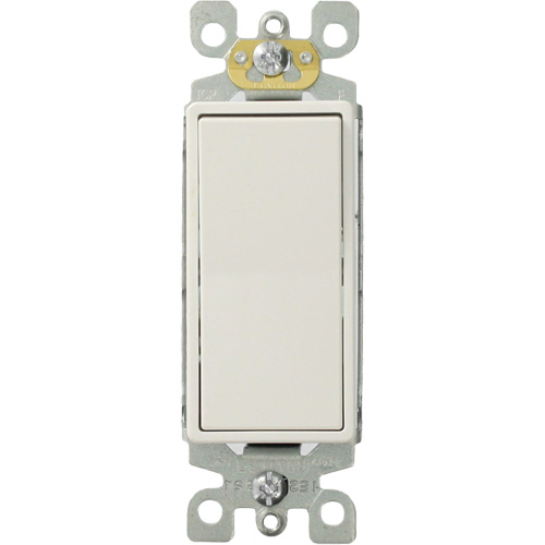 Decora&reg; Quiet Rocker Switch with 3-Way Toggle Mukwa Safety Services