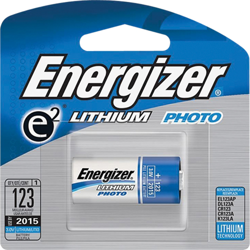 Batteries au lithium, 123, 3 V Mukwa Safety Services