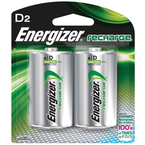 Piles rechargeables NiMH, D, 1,2 V Mukwa Safety Services