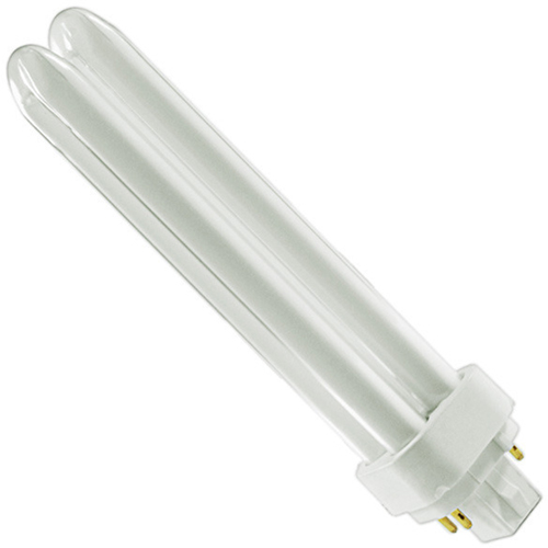 Ampoules fluorescentes compactes, T4, 26 W, 4100 K, Base G24Q-3, 12 000 h Mukwa Safety Services