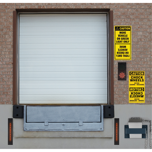Syst&egrave;mes de contr&ocirc;le de la circulation, Plastique, 3-1/2" la x 2-1/2" p x 4-3/4" h Mukwa Safety Services