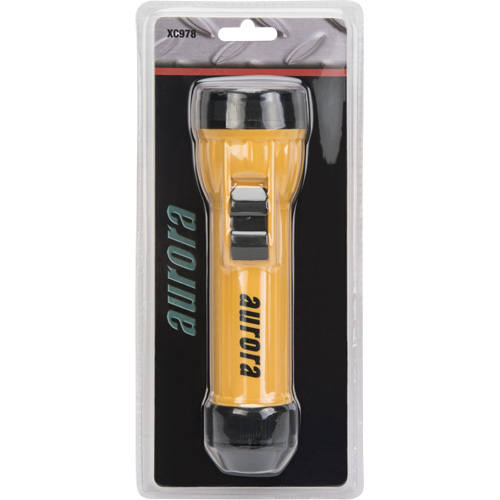 AFL100 Flashlight, LED, 35 Lumens, D Batteries Mukwa Safety Services