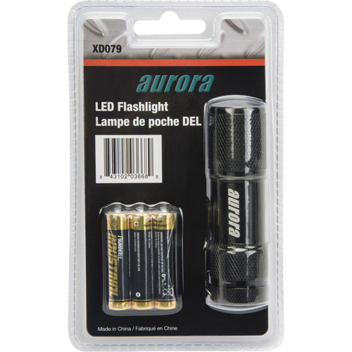 Mini lampe de poche AFL200, DEL, 25 lumens, Piles AAA Mukwa Safety Services