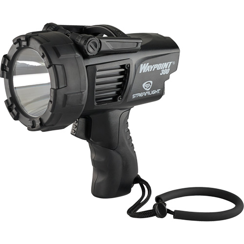 Waypoint&reg; 300 Pistol Grip Spotlight, LED, 1000 Lumens, Rechargeable Batteries Mukwa Safety Services