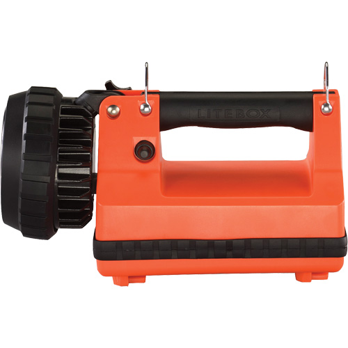 Lanterne avec syst&egrave;me de d&eacute;faillance de l'alimentation E-Spot LiteBox, DEL, 1500 lumens, 7 hres de fonctionnement, piles Rechargeable, Compris Mukwa Safety Services