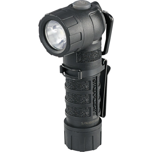 PolyTac&reg; 90 X Right Angle Flashlight, LED, CR123A Batteries, Polymer Mukwa Safety Services