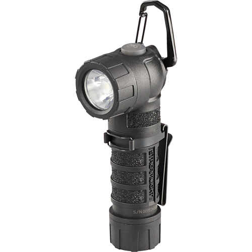 PolyTac&reg; 90 X Right Angle Flashlight, LED, CR123A Batteries, Polymer Mukwa Safety Services