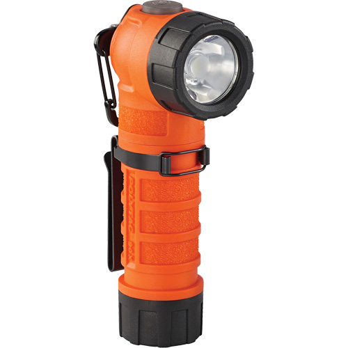 PolyTac&reg; 90 X Right Angle Flashlight, LED, CR123A Batteries, Polymer Mukwa Safety Services