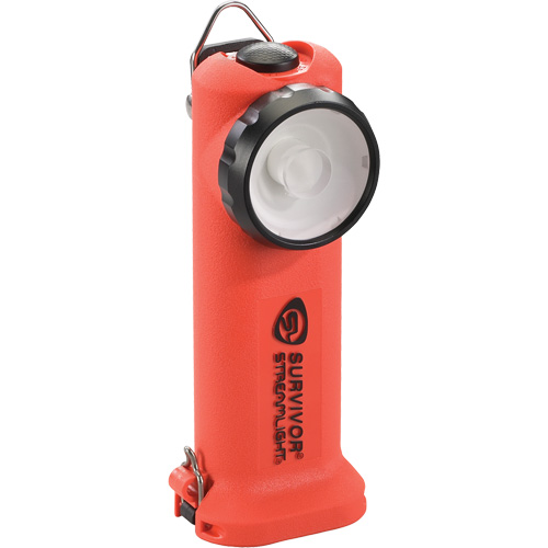 Survivor&reg; Flashlight, LED, Rechargeable/AA Batteries, Nylon Polymer Mukwa Safety Services