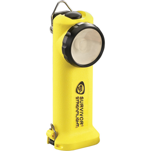 Survivor&reg; Flashlight, LED, Rechargeable/AA Batteries, Nylon Polymer Mukwa Safety Services