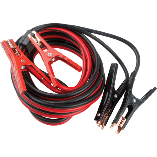 Booster Cables, 4 AWG, 400 Amps, 20' Cable Mukwa Safety Services