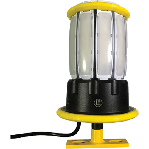Portable Floodlights, LED, 120 W, 13000 Lumens, Aluminum Housing Mukwa Safety Services