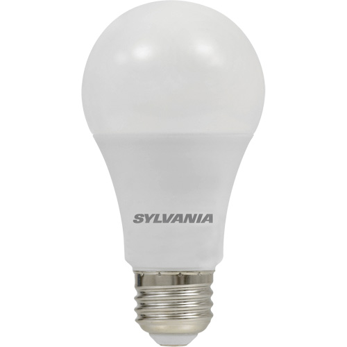 LED Bulb, A19, 8.5 W, 800 Lumens, Medium Base Mukwa Safety Services