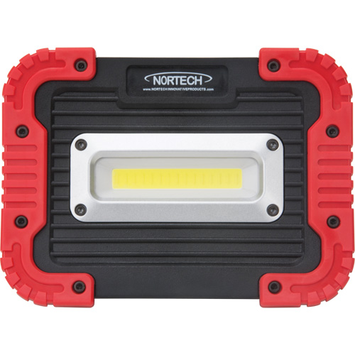 Lampe de travail portative, DEL, 10 W, 1000 lumens, Boîtier en Plastique Mukwa Safety Services