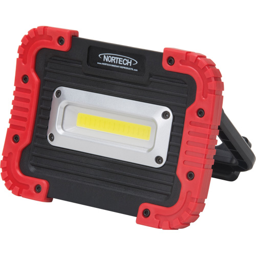Lampe de travail portative, DEL, 10 W, 1000 lumens, Boîtier en Plastique Mukwa Safety Services
