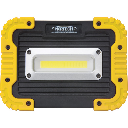 Portable Work Light, LED, 10 W, 1000 Lumens, Plastic Housing Mukwa Safety Services