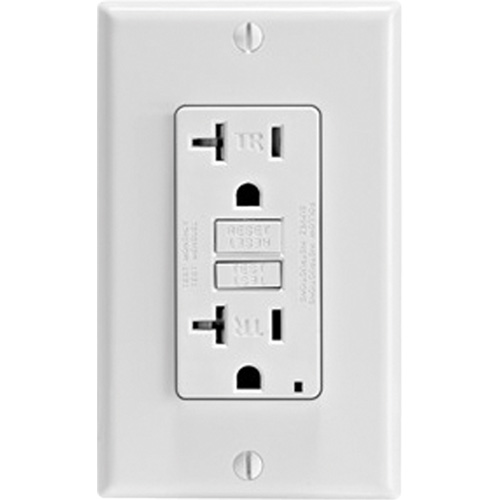 GFCI Decora&reg; Outlet Mukwa Safety Services