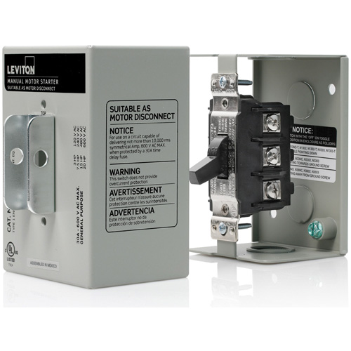 Manual Motor Controller Mukwa Safety Services
