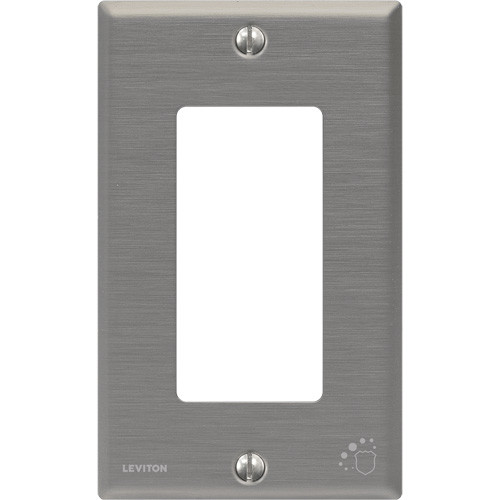 Antimicrobial Decora&reg; Wall Plate Mukwa Safety Services