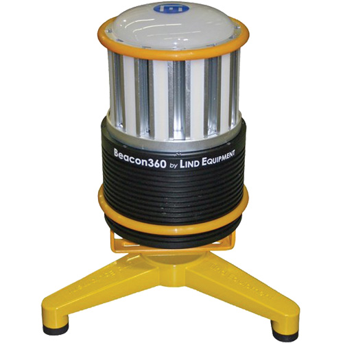 Beacon360 GO Portable Work Light with Floor Stand, LED, 45 W, 6000 Lumens, Aluminum Housing Mukwa Safety Services
