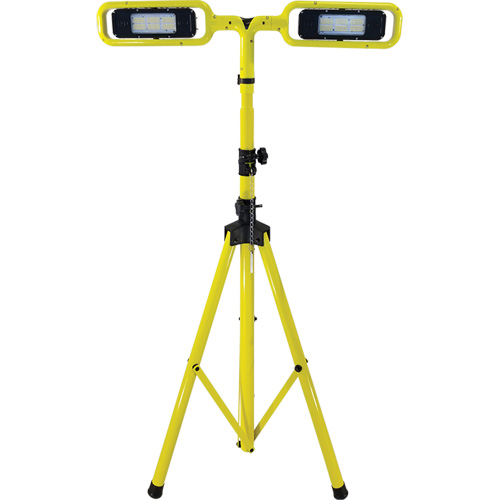 Lampe double Beacon Infinity avec tr&eacute;pied et support magn&eacute;tique, DEL, 40 W, 10800 lumens, Boîtier en Plastique/Aluminium Mukwa Safety Services