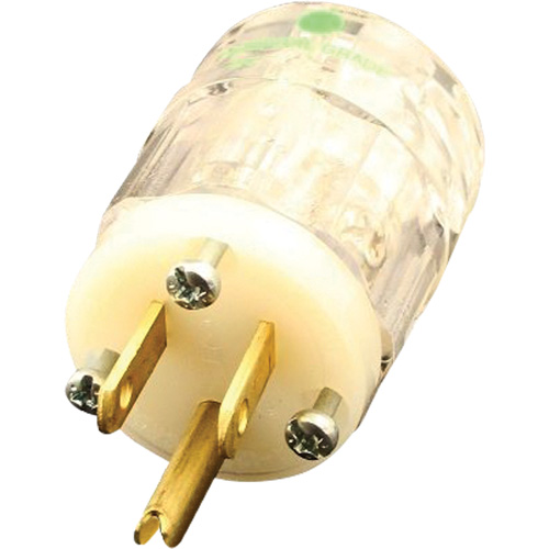 Hospital Grade Extension Plug, Nylon, 15 Amps, 125 V Mukwa Safety Services
