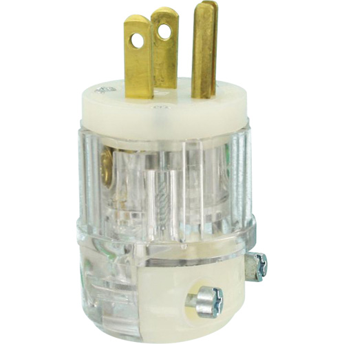 Prise de rallonge de qualit&eacute; hospitali&egrave;re, Nylon, 15 A, 125 V Mukwa Safety Services