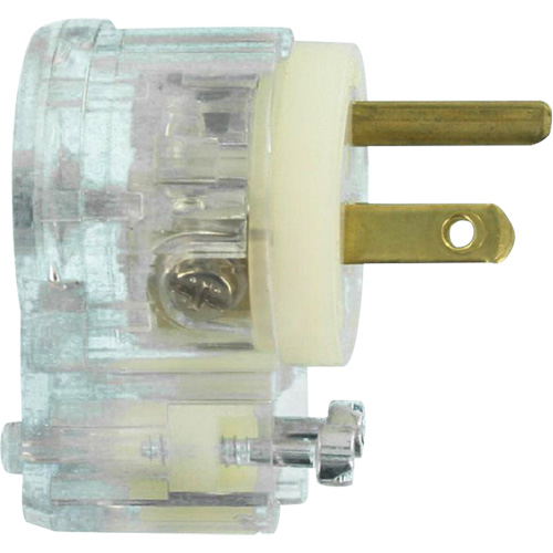 Angled Hospital Grade Extension Plug, Nylon, 15 Amps, 125 V Mukwa Safety Services