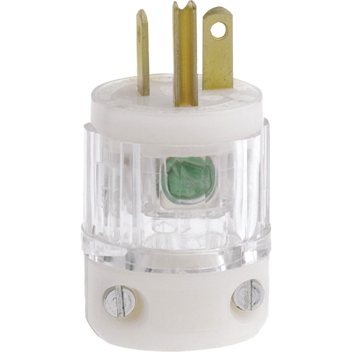 Prise de rallonge de qualit&eacute; hospitali&egrave;re, Nylon, 20 A, 125 V Mukwa Safety Services