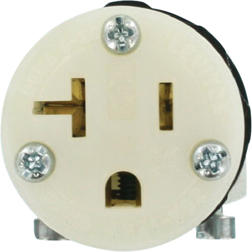 Hospital Grade Extension Plug Connector, 5-20R, Nylon Mukwa Safety Services