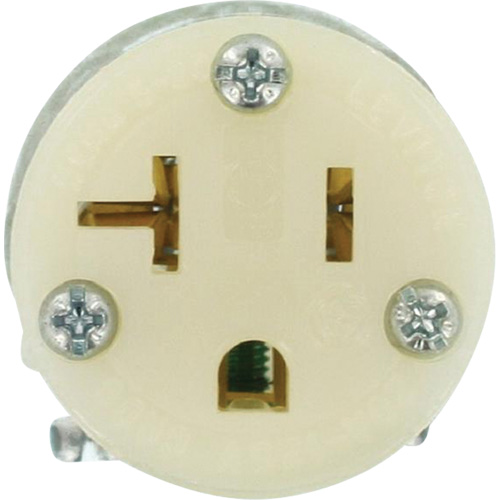 Hospital Grade Extension Plug Connector, 5-20R, Nylon Mukwa Safety Services